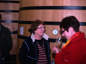 Wine Tasting from the fermentation vats