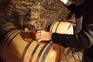 Wine tasting Domaine Chapelle Burgundy