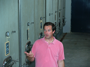 Tour of the fermentation hall and cellar