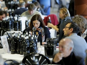 The wine professionals taste over 1400 wine samples