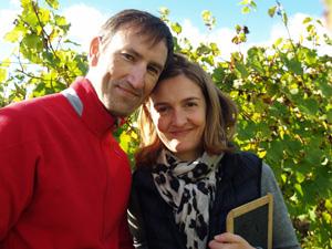 Adopt-a-vine gift in an organic Alsace vineyard