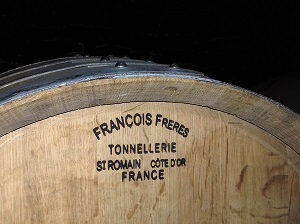 Wine aageing process in Burgundy France