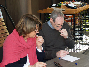 Workshop to develop the wine tasting senses