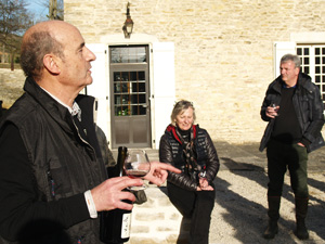 Wine-making experience present in Burgundy, France