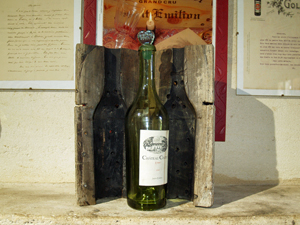 The cuvee Emeri, one of the world's oldest bottles of wine