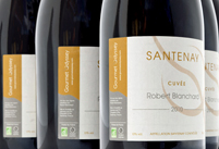 A greatpnew parent gift idea.  Personalised bottles of wine from an organic vineyard in France's.