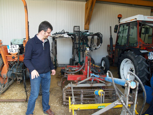 The tools and machinery used to work the vines and soil