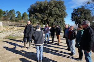 Vineyard visit Rhone Valley Domaine la Cabotte