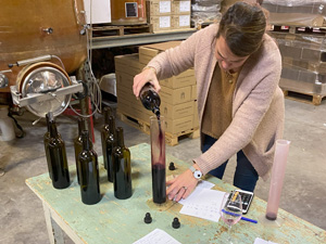 Wine blending workshop