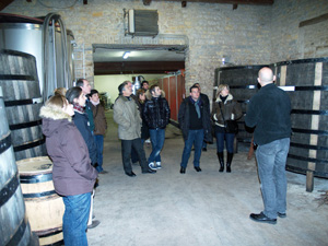 Visit of the fermentation hall
