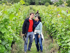 Organic adopt-a-vine gift experience in the Loire Valley