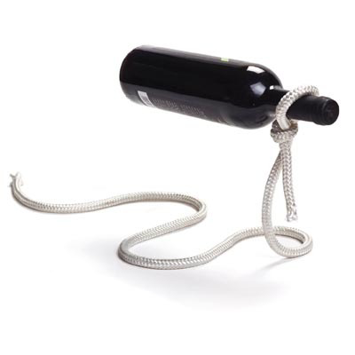 The magic rope wine holder seen on Absolument Design