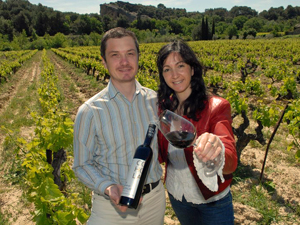 Discover how to make organic wine in the Cotes du Rhone