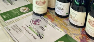 Two gold medals for Domaine Chapelle at the Challenge Millésime Bio 2023 organic wine competition