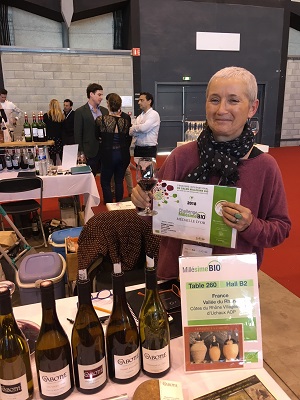 Domaine la Cabotte Gorld Medal Millesime Bio organic wine fair 2018