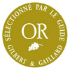 Chateau Coutet gold from the Gilbert & Gaillard wine guide